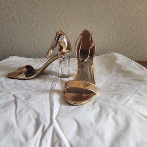 Size 7 Rose Gold Shoes